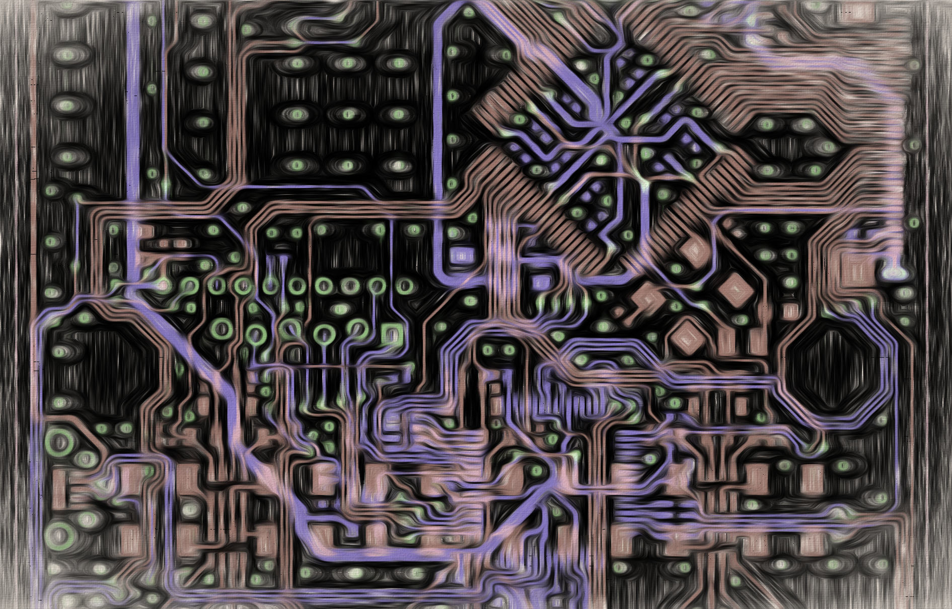 Circuit board layout artwork