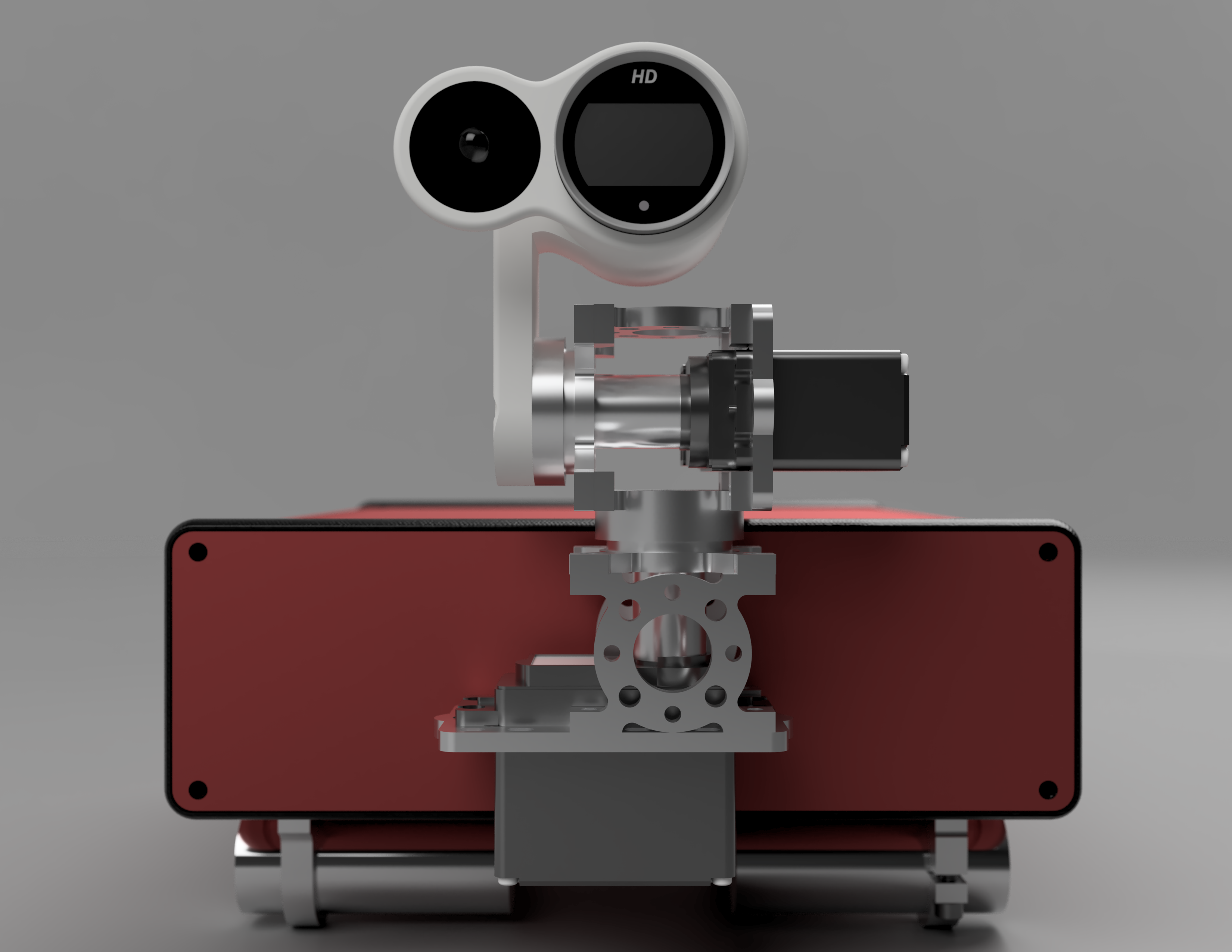 LINDA robotics platform front view